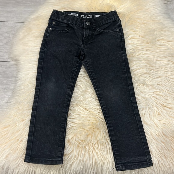 H&M Gray Nautical Theme Sweater & The Children’s Place Black Skinny Jeans 2-4T - Picture 7 of 11